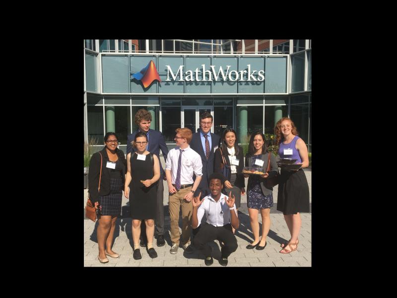 Data Science Students at MathWorks 2018