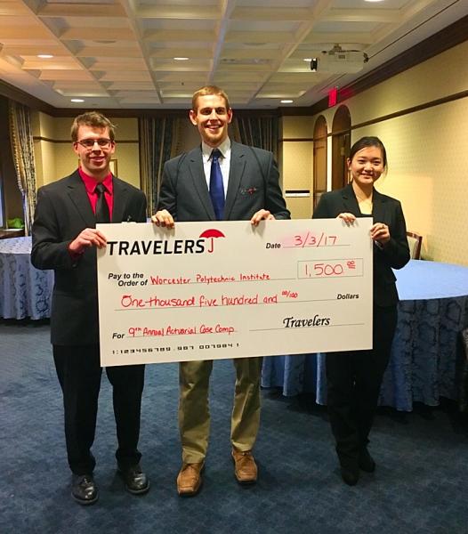 WPI Actuarial Team at Travelers Competition