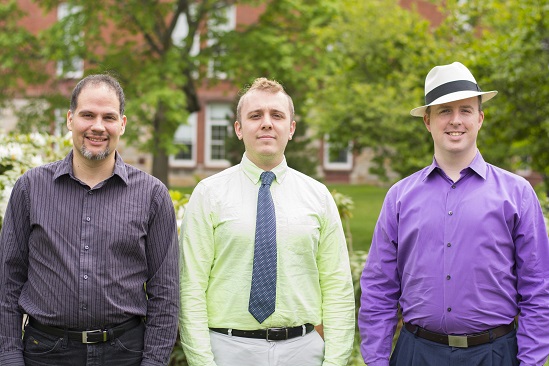 Chuck Anderson, Chris Chagnon and Thomas Collins are touring with the Boston Gay Men’s Chorus, starting with a June 7 performance in Worcester.
