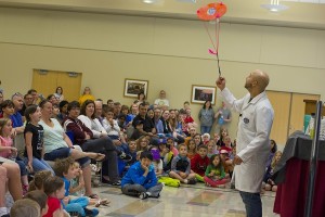 Mad Science presented two spectacular shows featuring impressive science experiments.