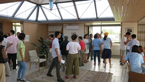 The public was invited to tour the houses competing in the Solar Decathlon 2013