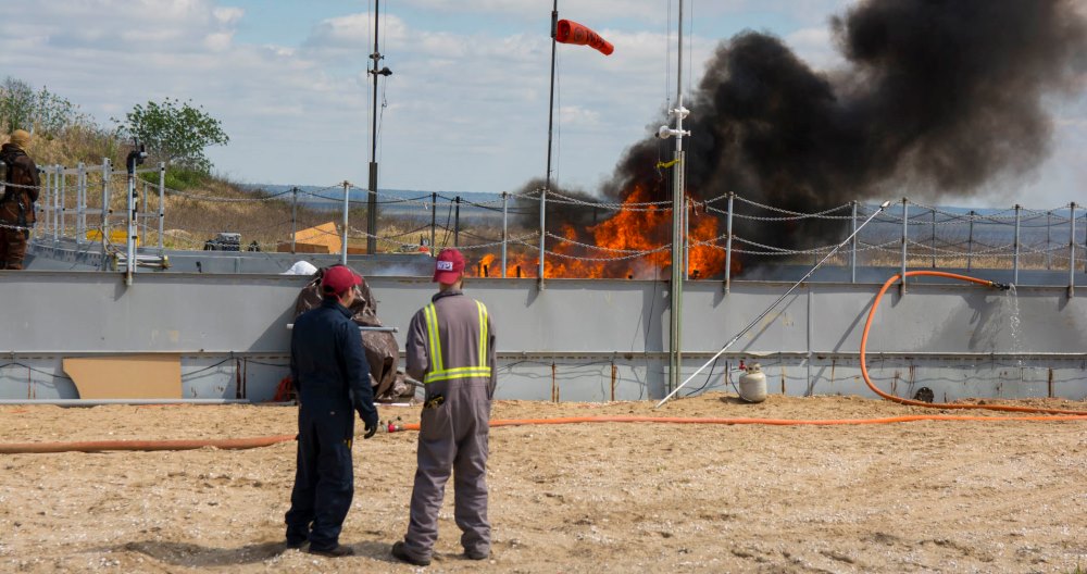 Flame Refluxer Fire Test