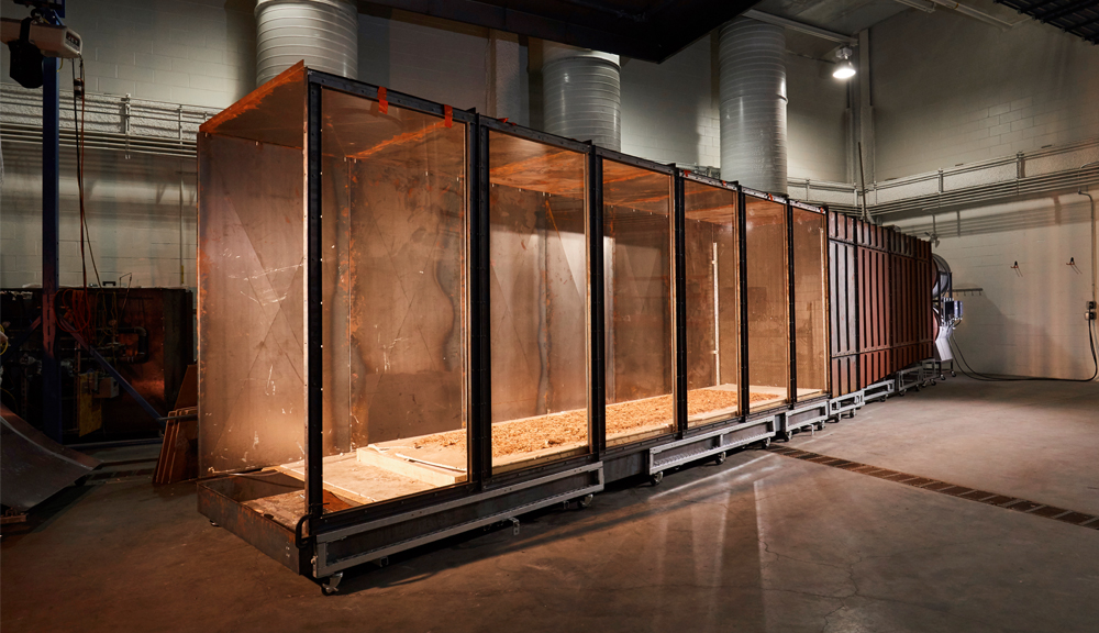 Unique Wind Tunnel Opens a New Window on Wildfires