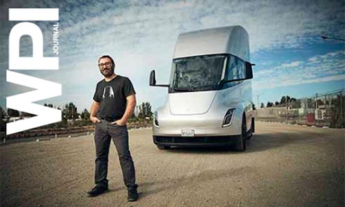 WPI alumnus at Tesla