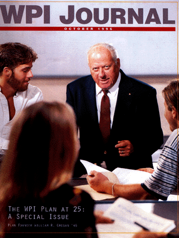 Father of the WPI Plan Bill Grogan (October 1996 issue of the WPI Journal) alt