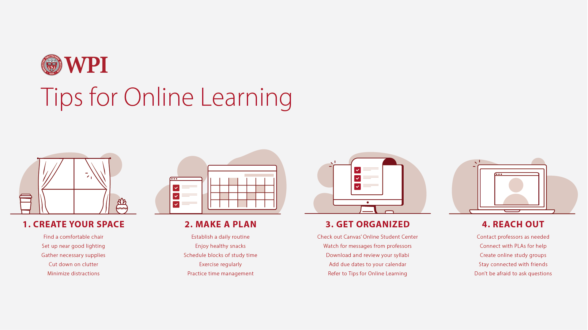 Online learning tips