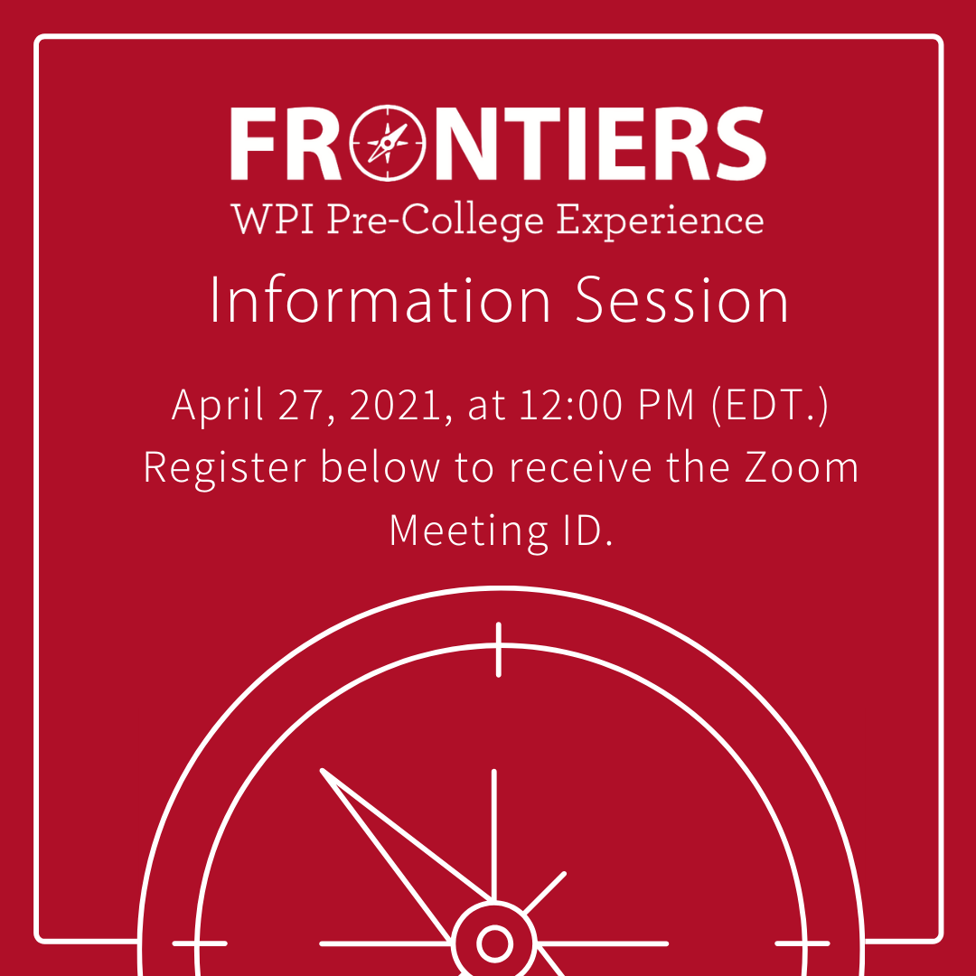 Frontiers Grades 11 12 Summer Programs Pre Collegiate Academics Wpi