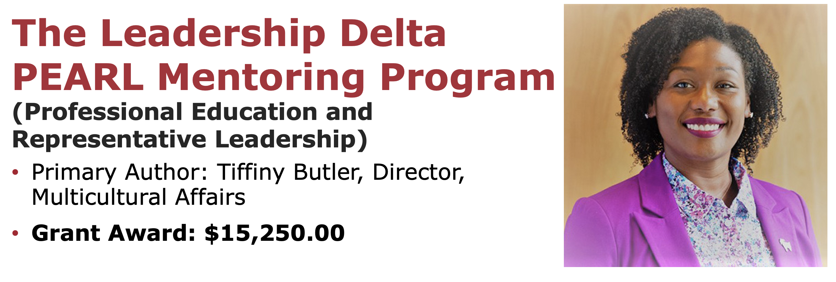 The Leadership Delta PEARL Mentoring Program