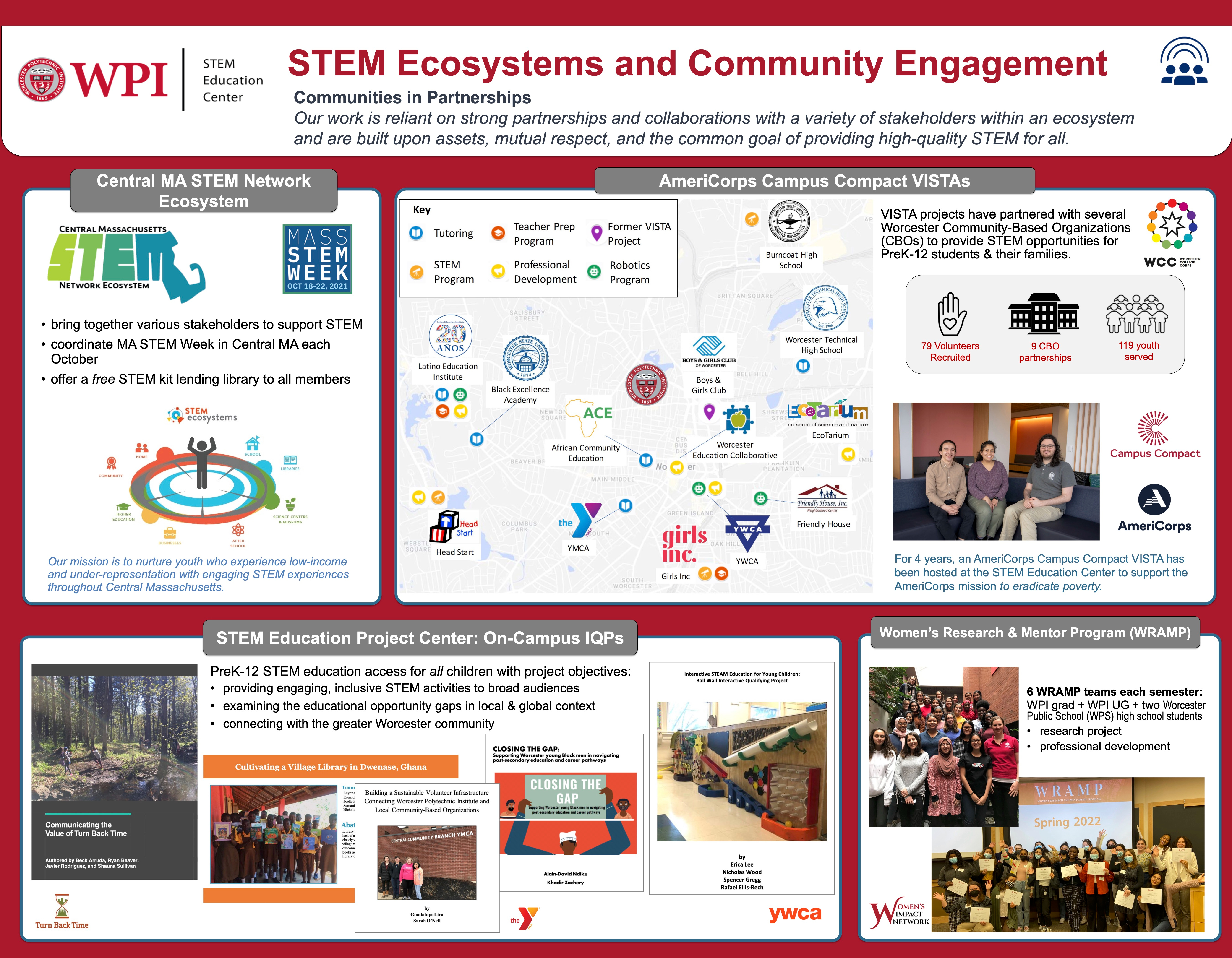 STEM Education Center Community Engagement Poster