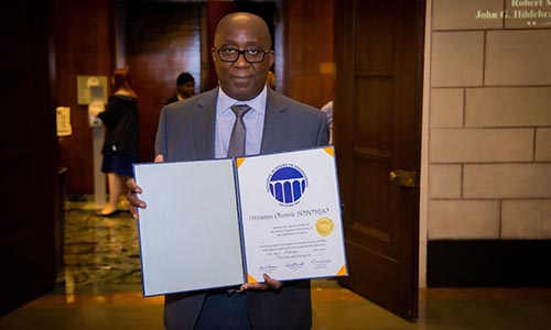 Interim president Wole Soboyejo induced into National Academy of Engineering