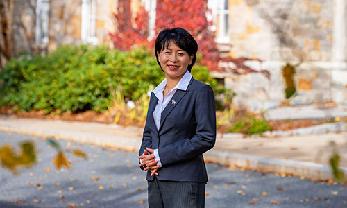 WPI president-elect Grace Wang