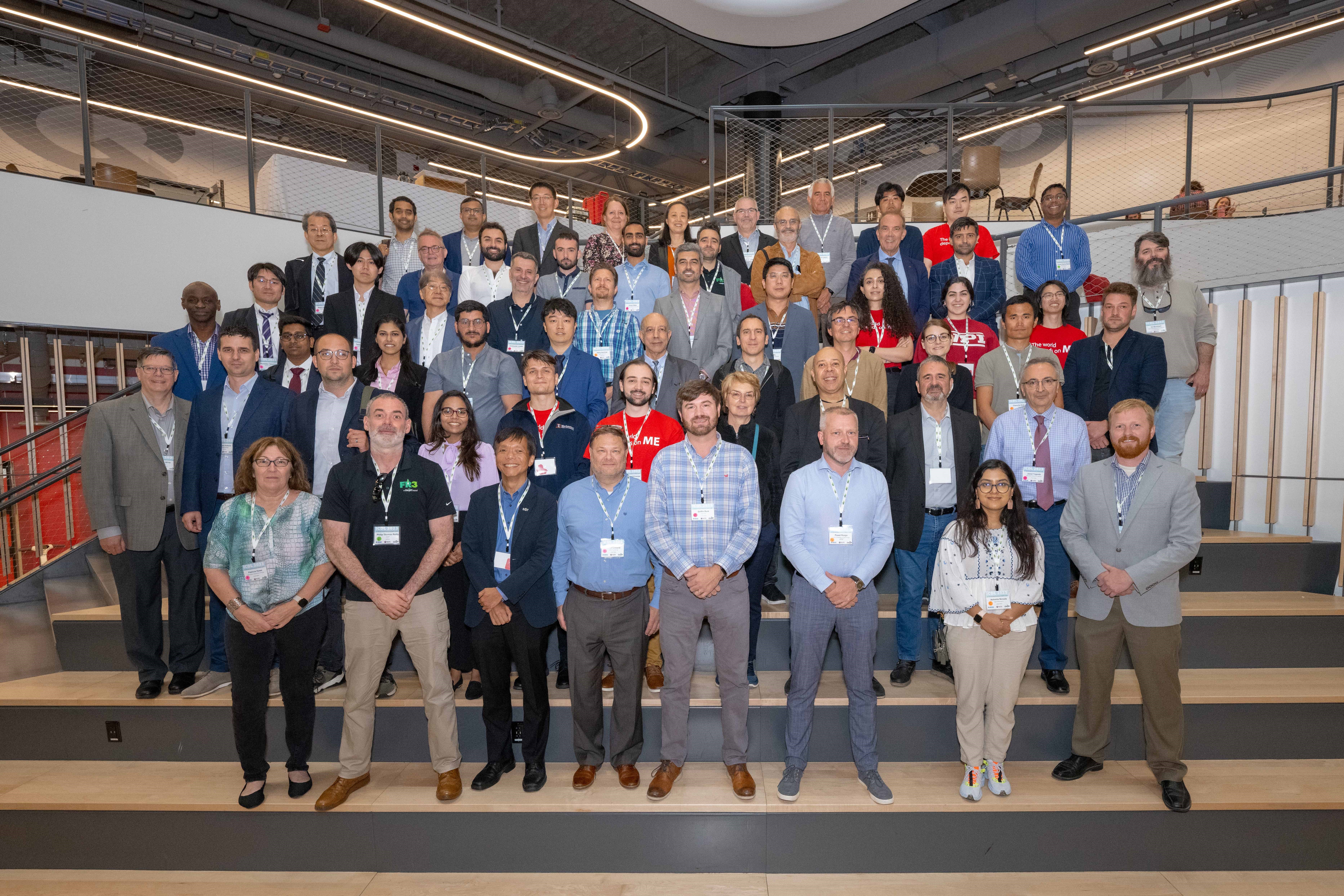 Group photo of ICDL conference attendees