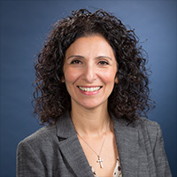Staff Council member Lusine Baghsarian