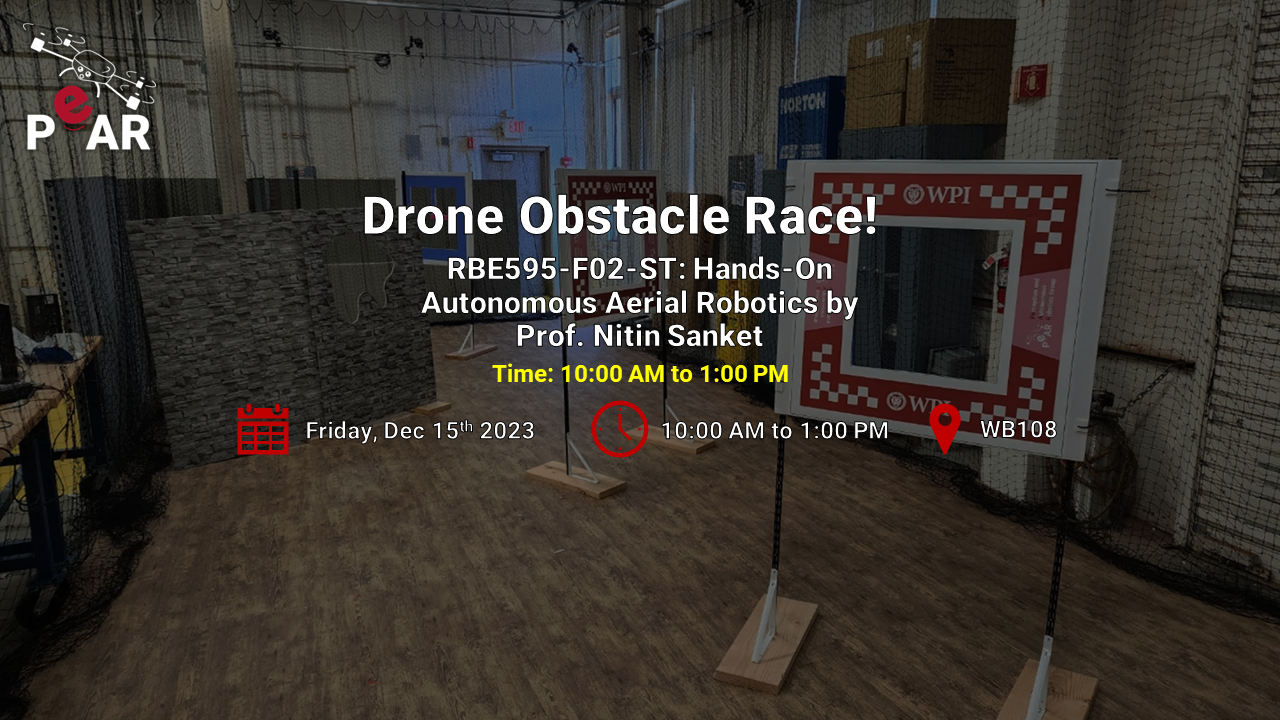 PeAR Obstacle Drone Race