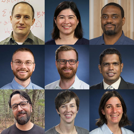 Composite image of WPI faculty members