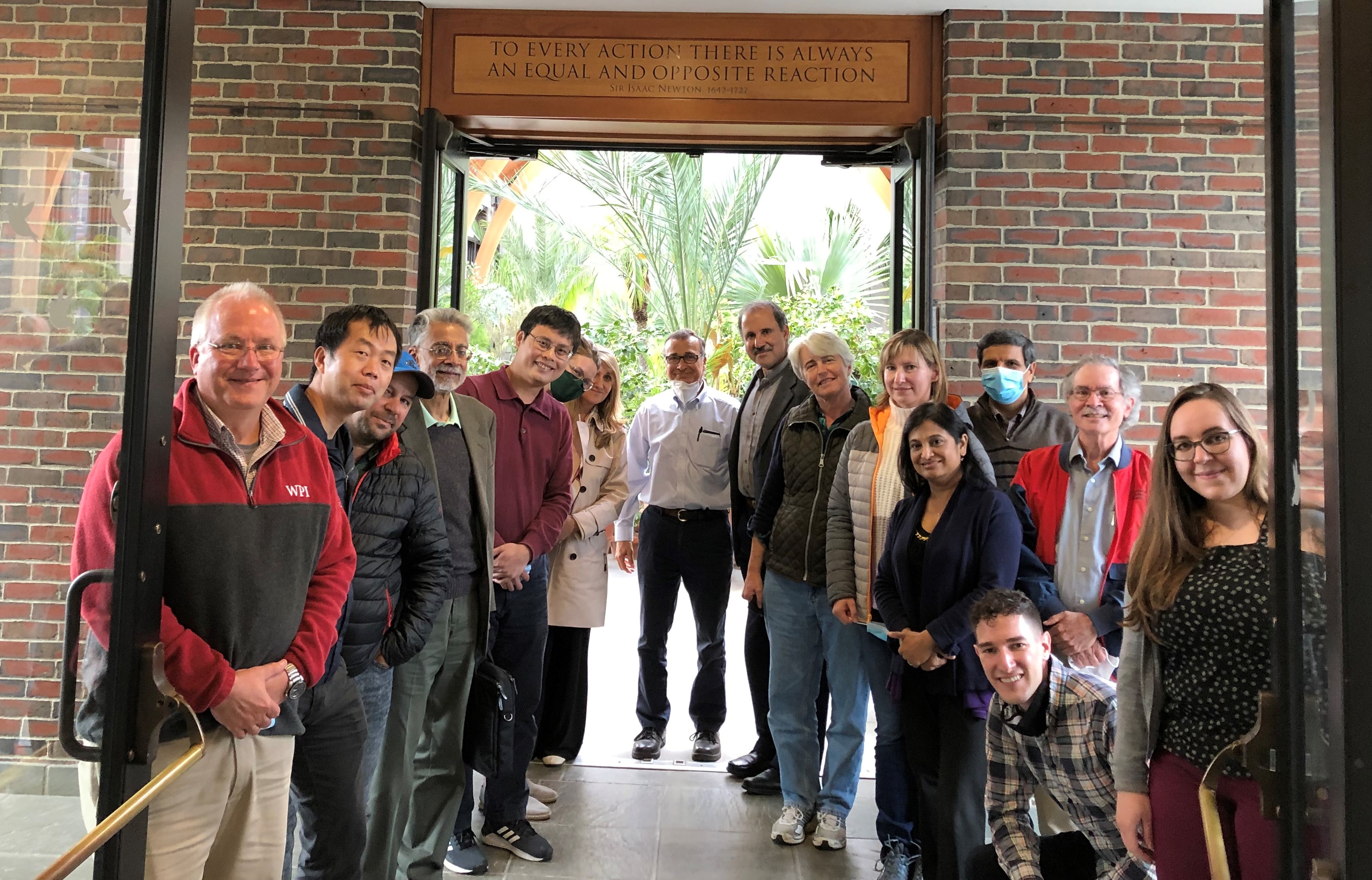 Photo of faculty at the retreat