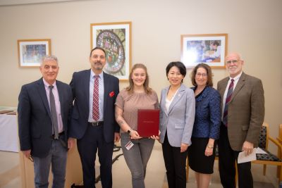 TA of the Year Recipient Rebecca Gilchrist