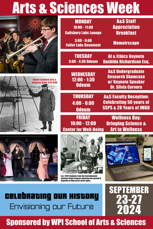 A&amp;S Week Schedule