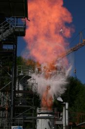 vented dust explosion