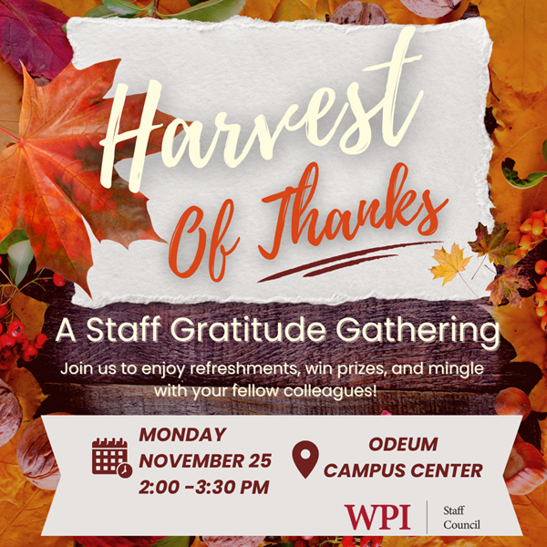 harvest of thanks