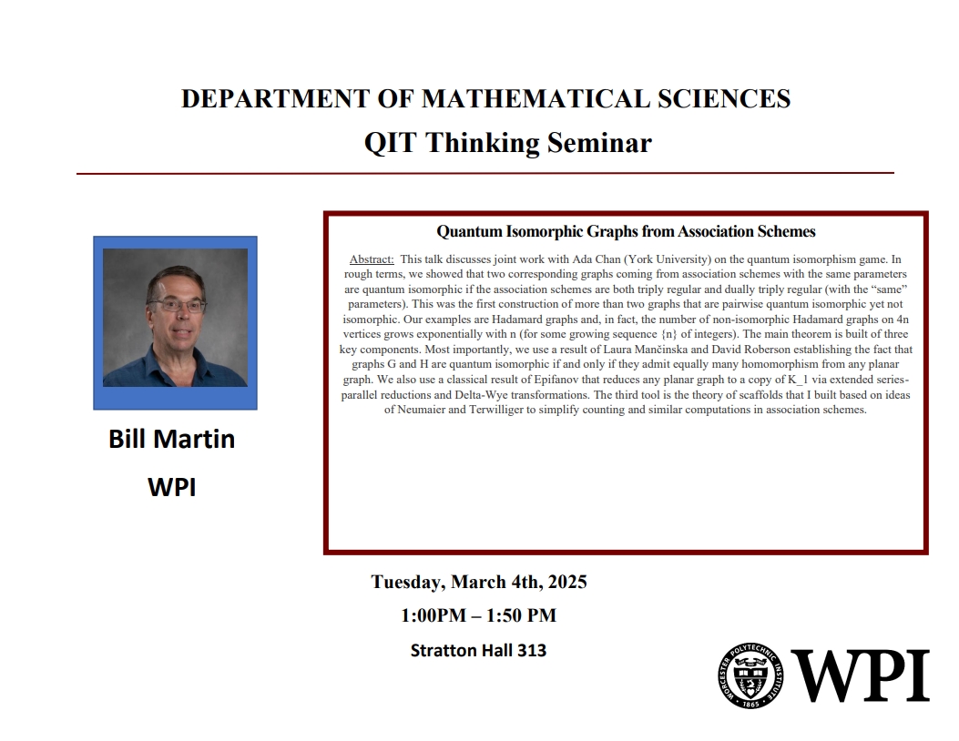 QIT Thinking seminar poster