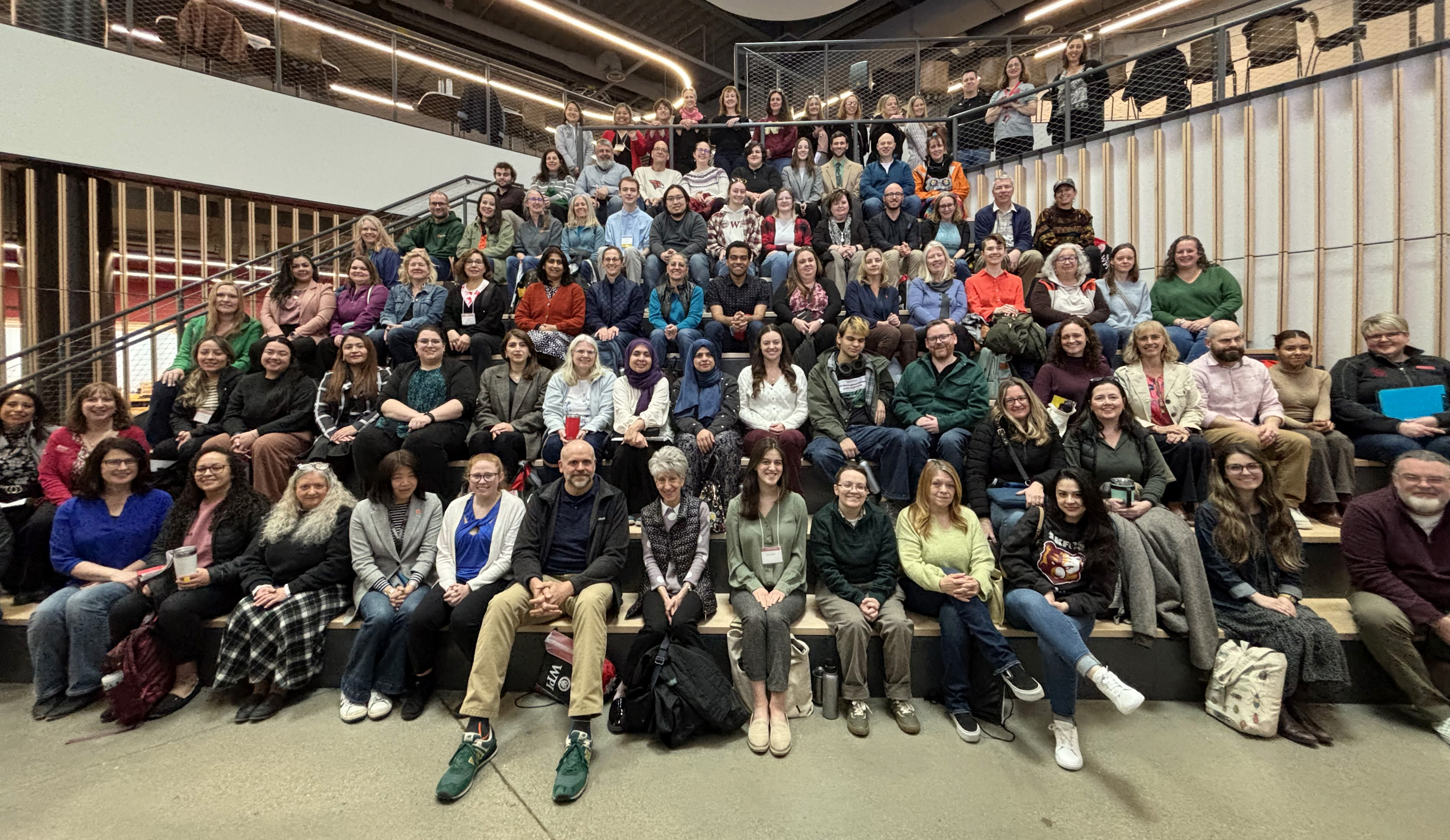 Group photo of attendees at STEM Education Showcase
