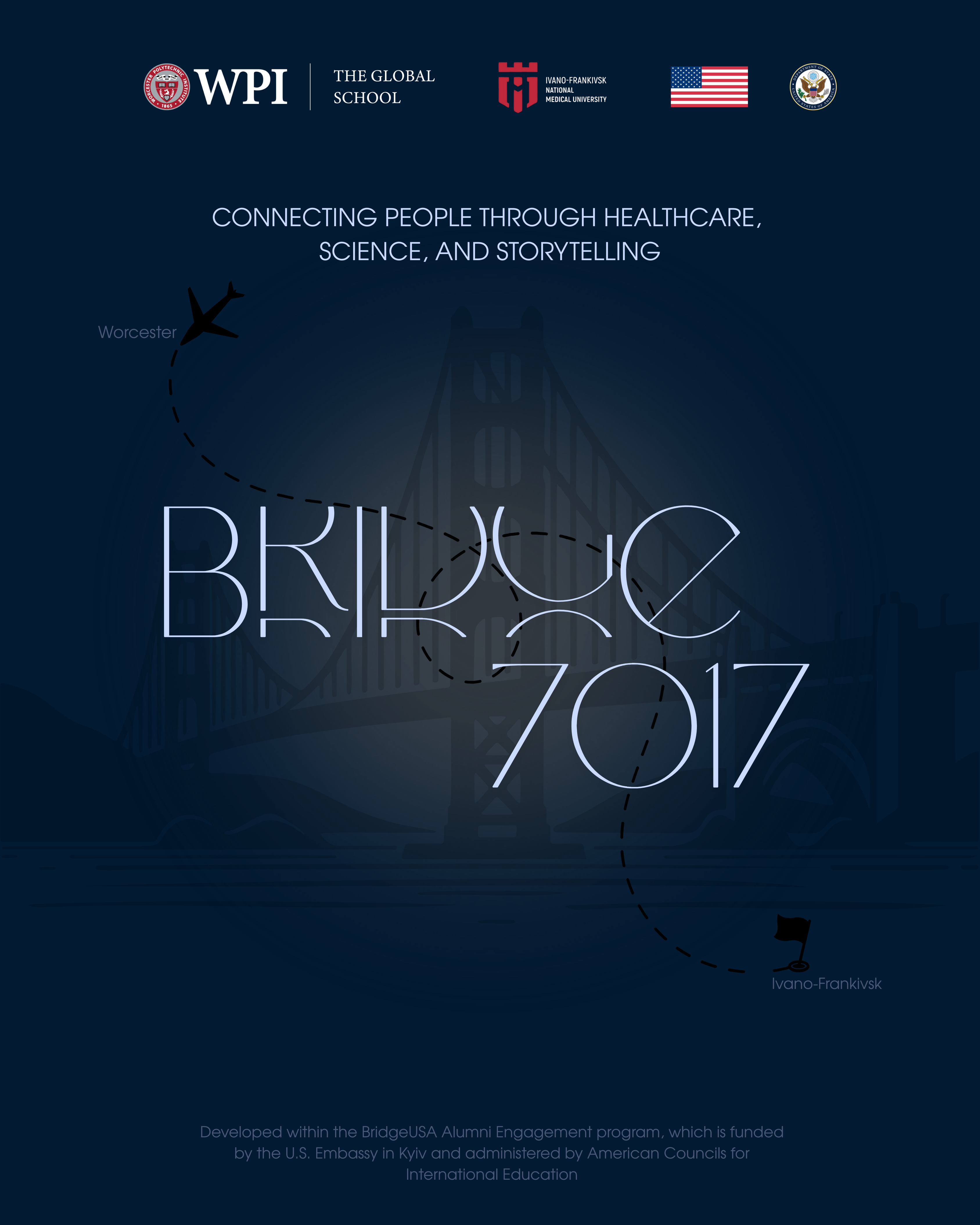 Flyer for Bridge 7017 event