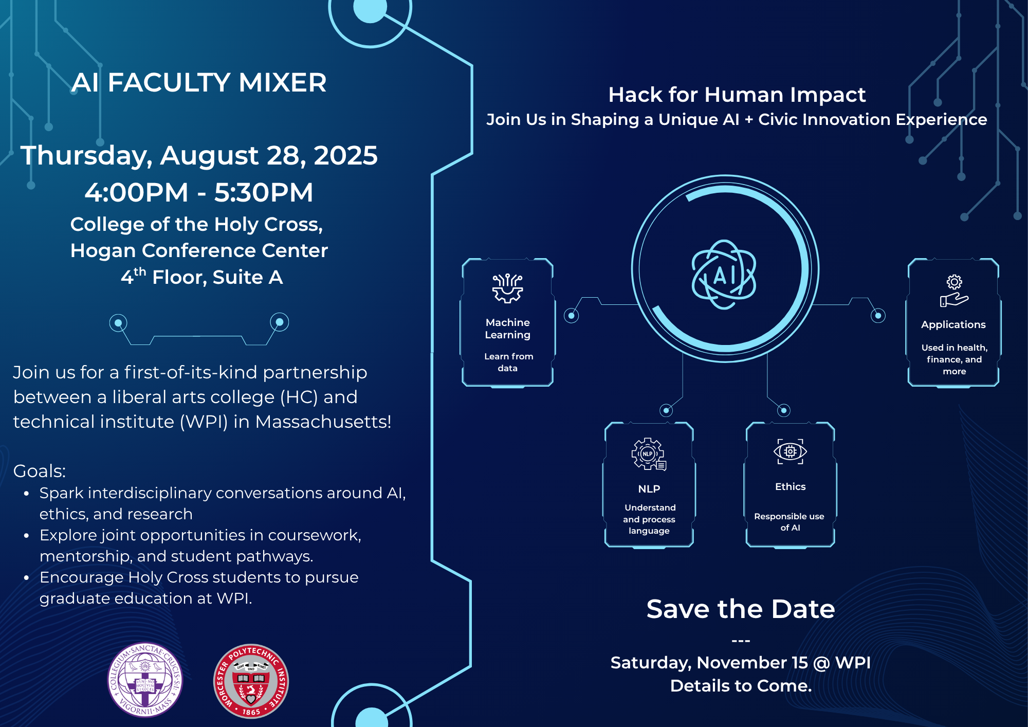 Holy Cross and WPI AI Collaboration