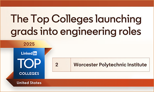 graphic showing a ranking of top colleges by category