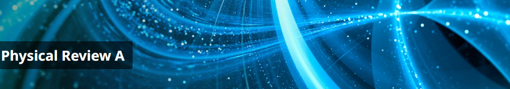 Physical Review A Header