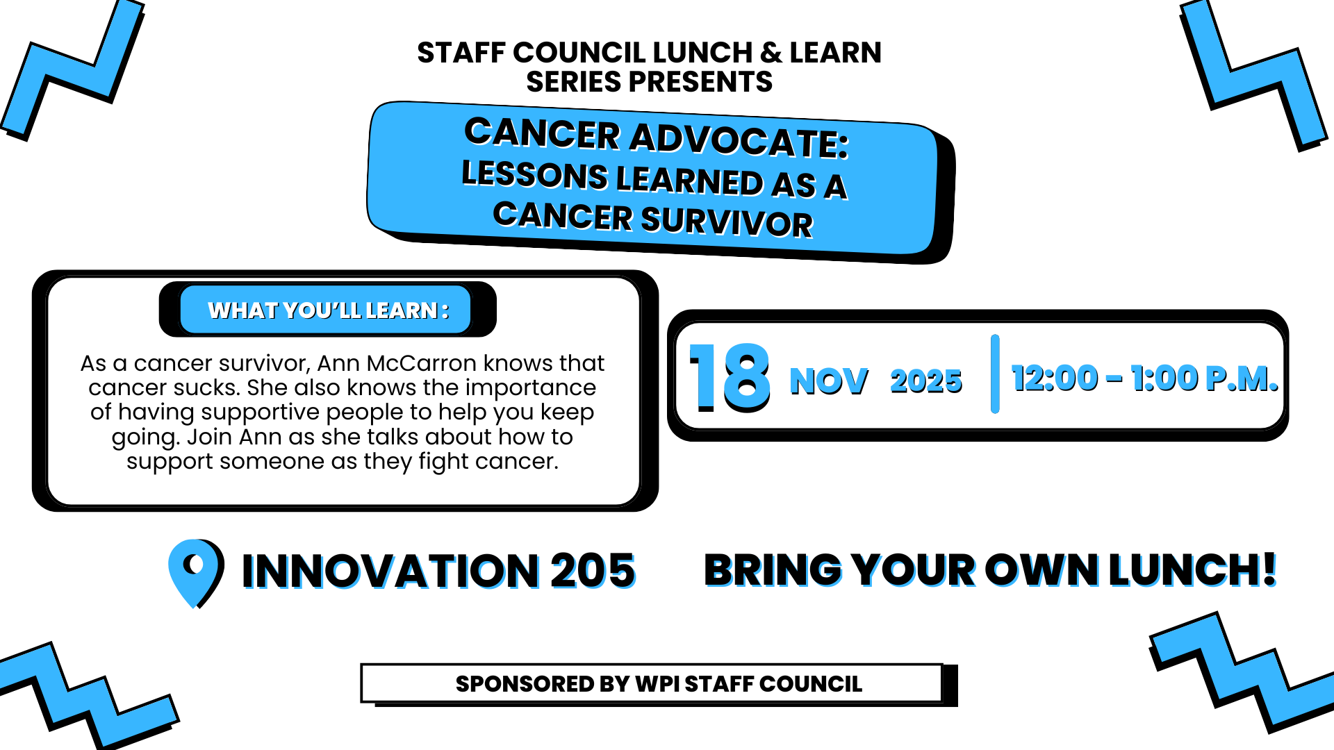 nov 18 lunch and learn