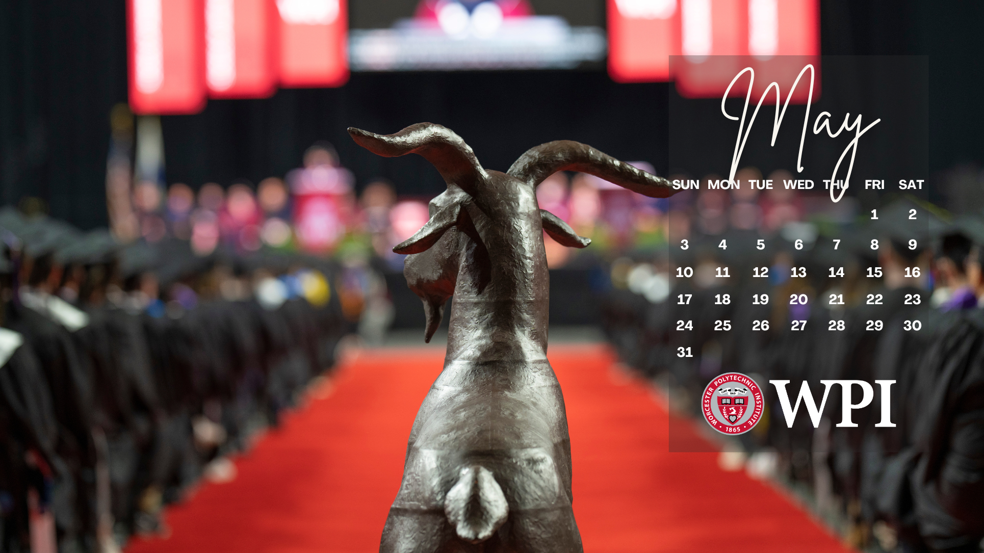 May 2026 Calendar - Commencement