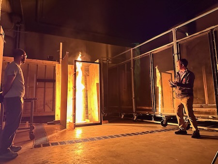 fire whirl research in lab