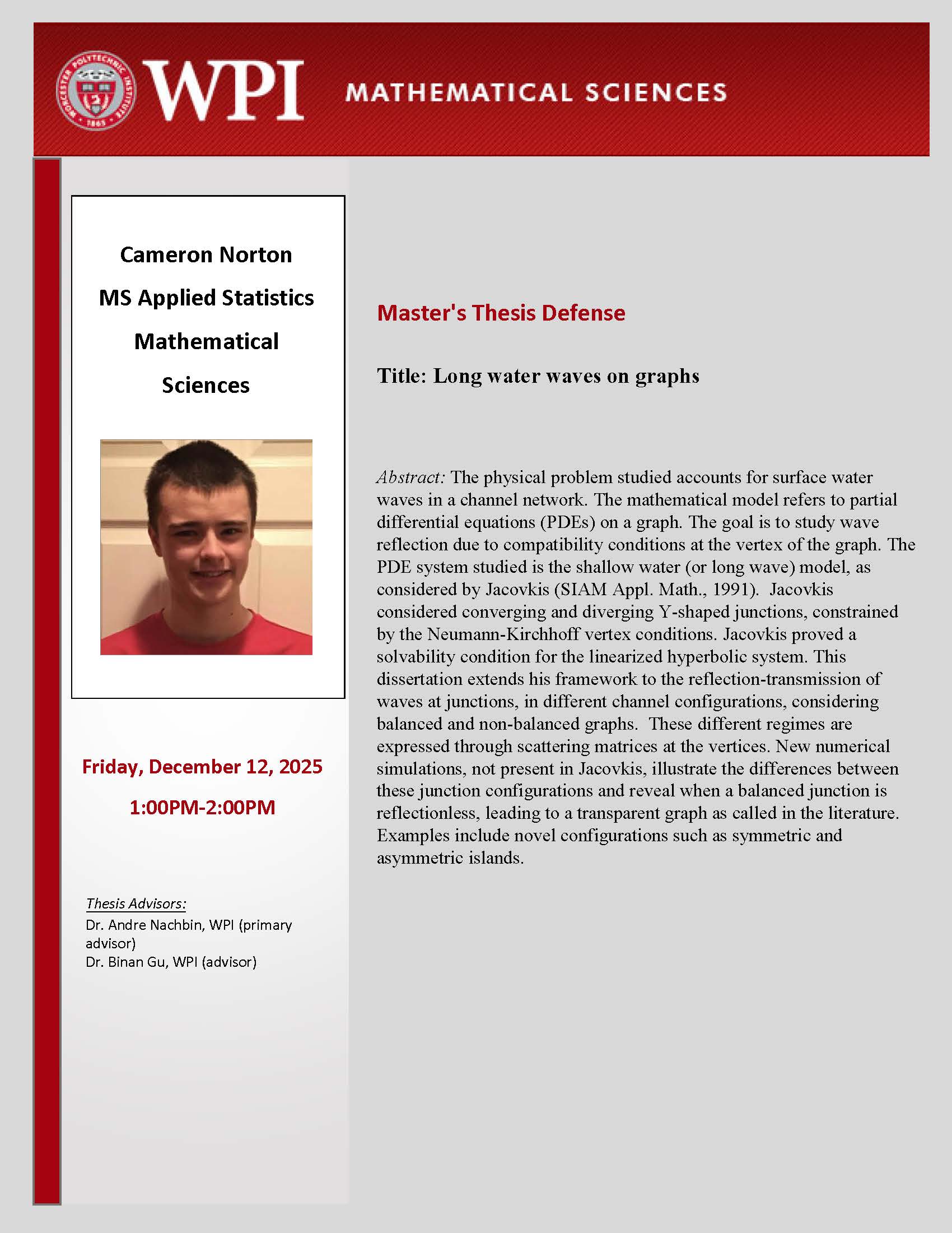 Cameron Norton Thesis Defense