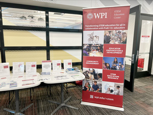 STEM Education Table that the STEM Education Showacase