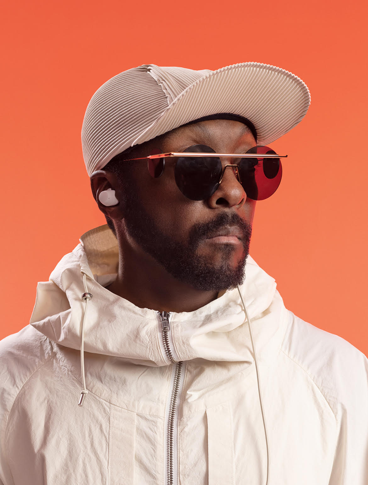 black man with hat