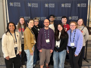 Front (L-R) Noemi Robertson, Ally Morin (WPI TPP Alumni and current HS Chemistry teacher), Jay Turner (Teacher Mentor and HS Chemistry teacher), Grace Ho, Samantha Simmons. Back (L-R) Sarah Roberg,  Jillian DiBonaventura, Vaansh Mansharamani, Lucas Dion, Jesse Drozd