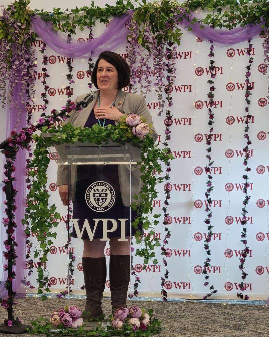 Dean Perlow speaking at Lavender Celebration 2026