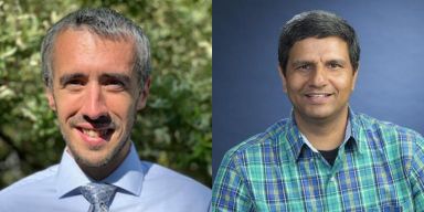 Noviello and Kafle headshots