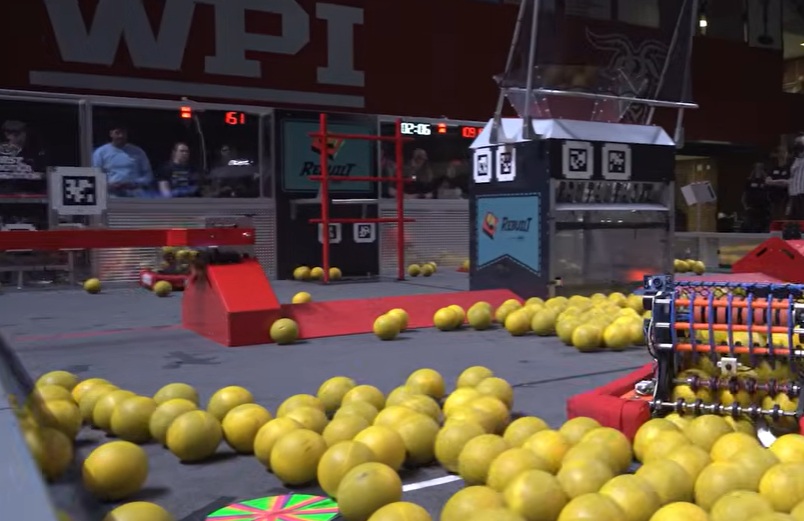 battlecry field with yellow balls