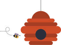 FOLIO icon - beehive
