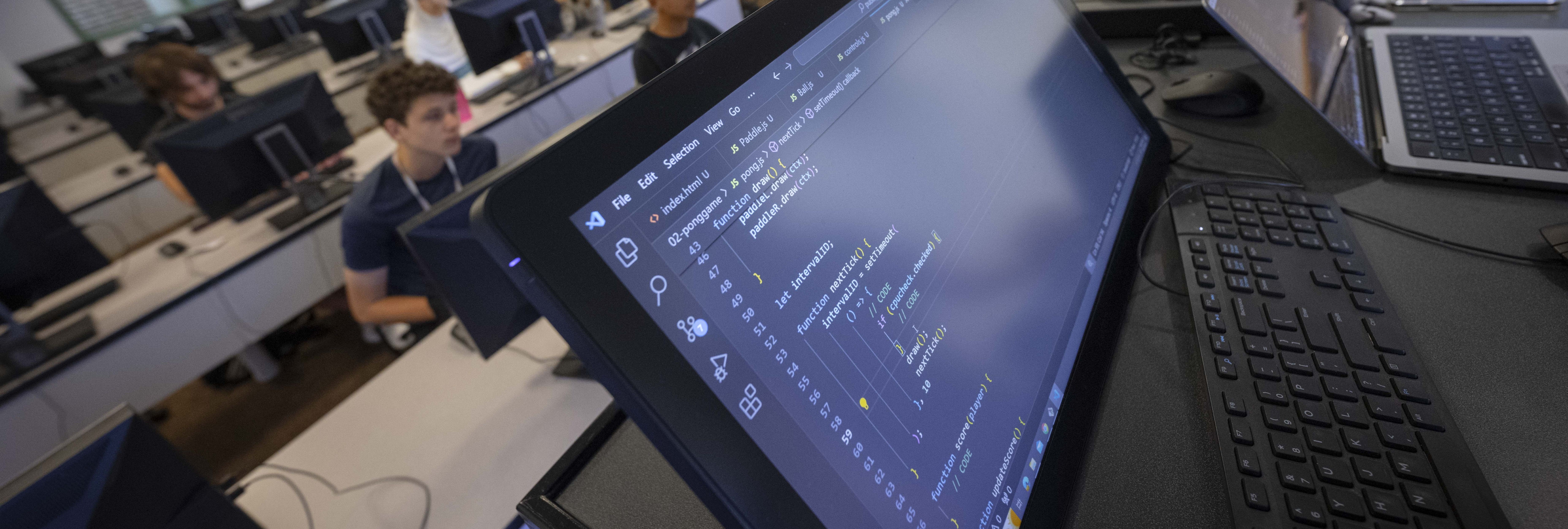 computer screen