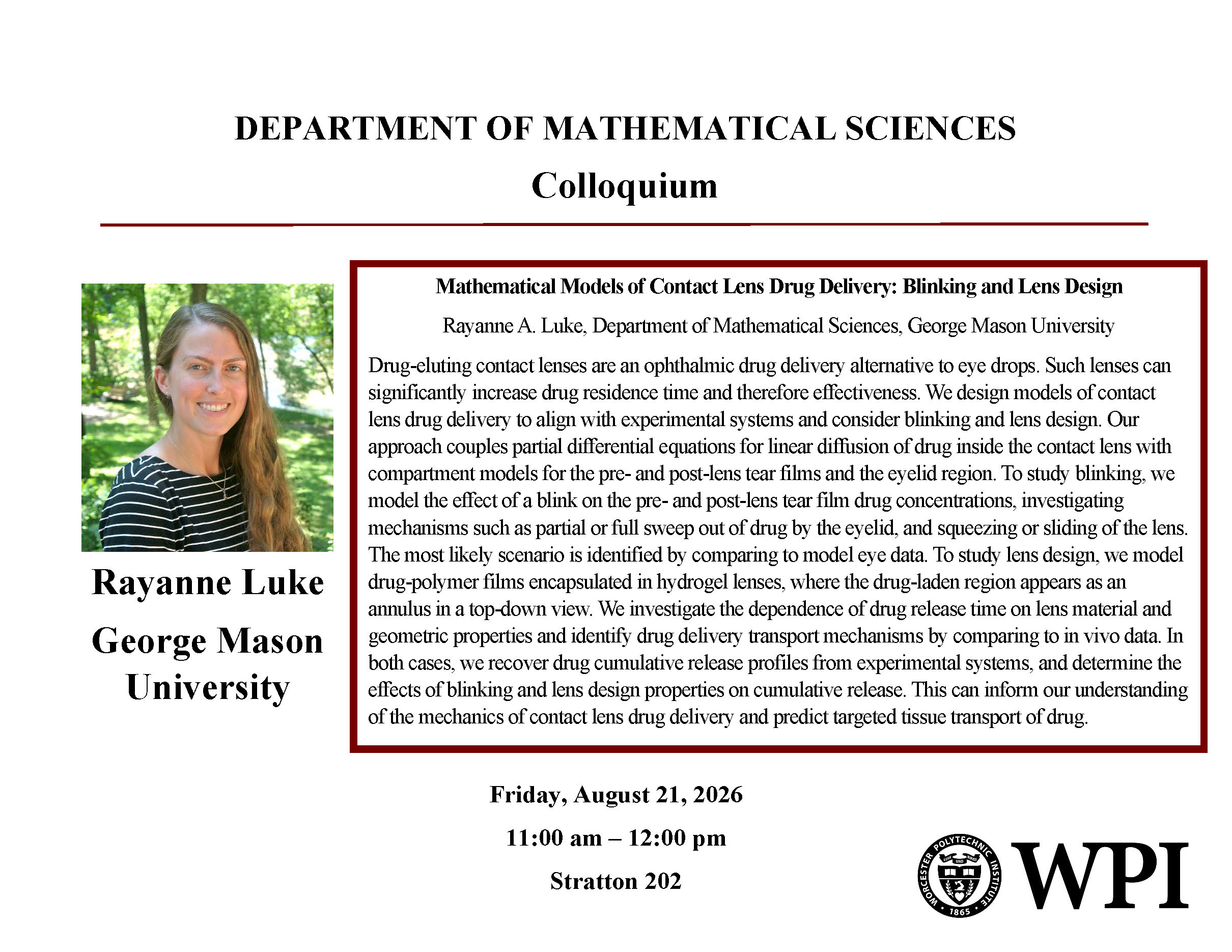 Seminar flyer