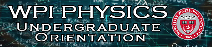 UNDERGRADUATE ORIENTATION - PHYSICS