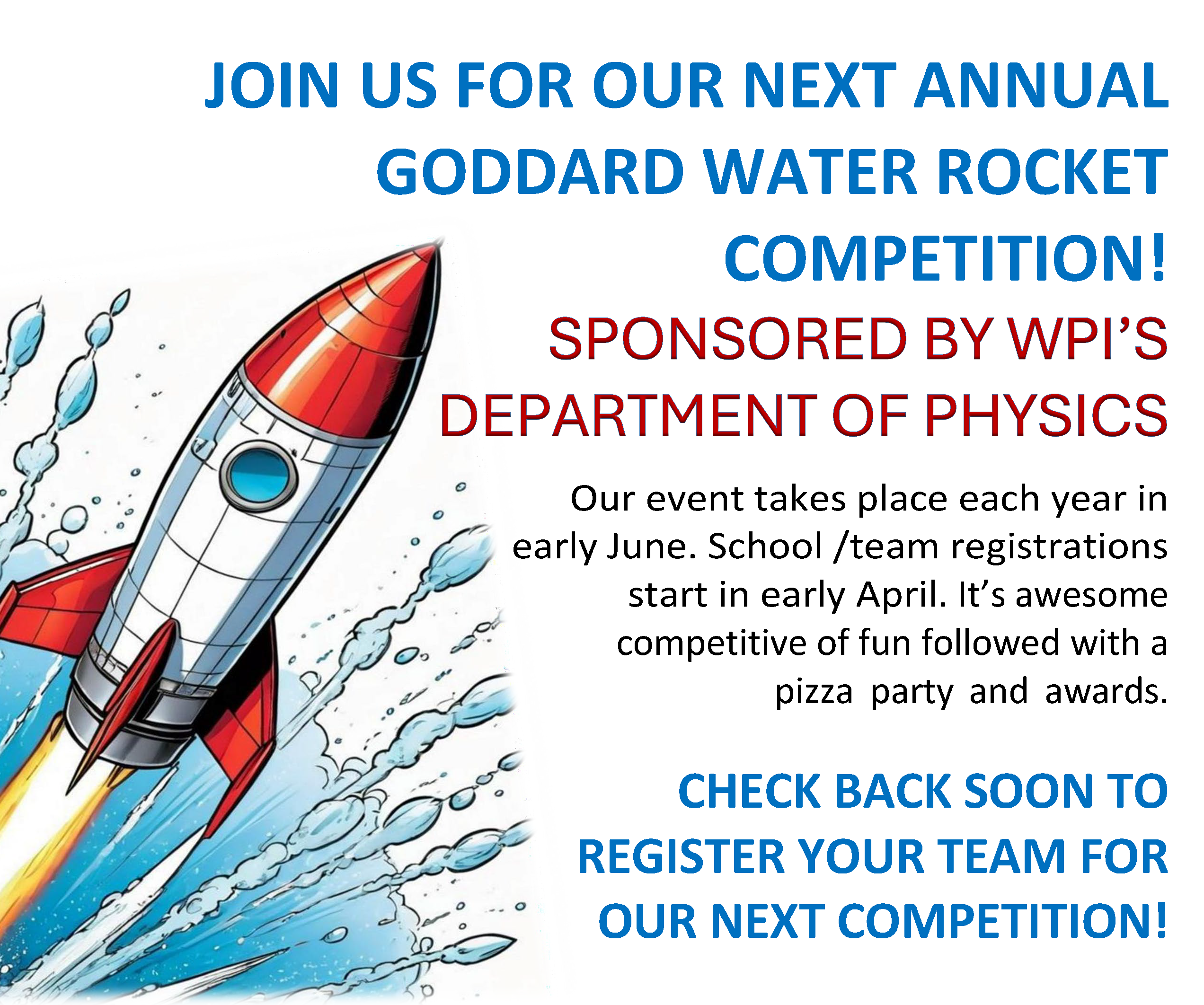 WATER ROCKET COMPETITION