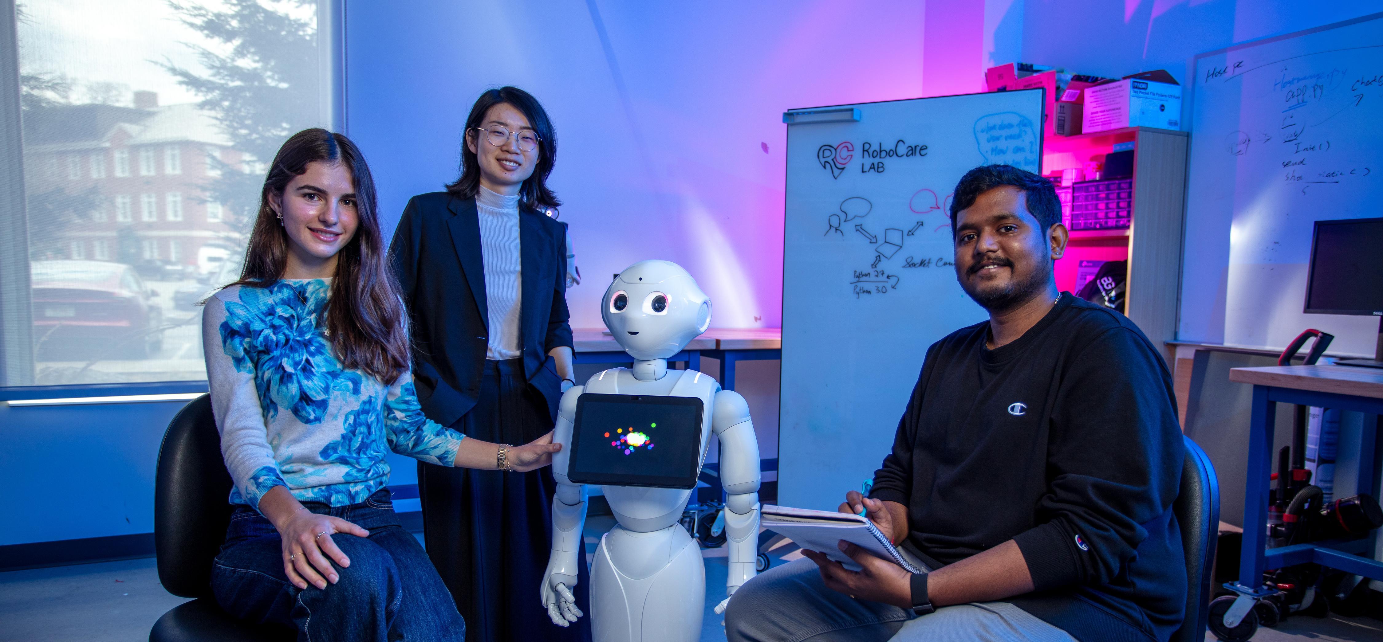 hero image of robotic engineering 