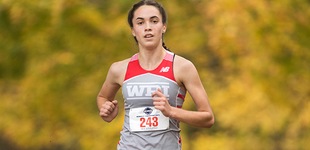 Women's Cross Country - Student Running