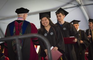 Some 908 degrees were awarded during the 148th Commencement.