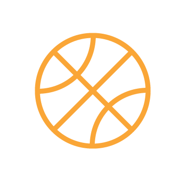 Basketball icon representing WPI Athletics