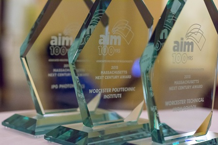 WPI was one of four recipients of AIM’s Next Century Award.